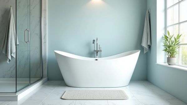 Choisir un tapis de douche antidérapants pour éviter les chutes