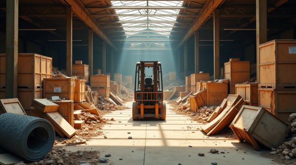 Réduisez vos coûts avec le déstockage de matériaux fin de chantier