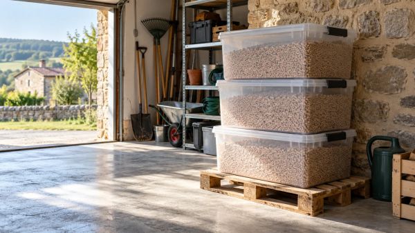 Top 3 solutions pour stocker correctement vos granulés