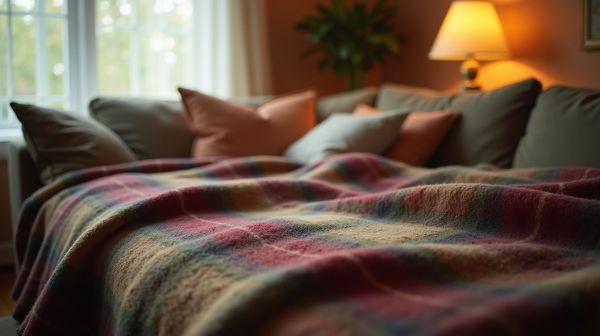 Trouvez le meilleur plaid grande taille pour vos moments cocooning